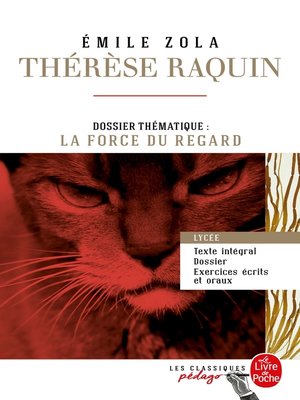 cover image of Thérèse Raquin (Edition pédagogique)